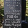 Bartmus Johann 1853-1927 Lehrer Anna 1857-1936 Grabstein